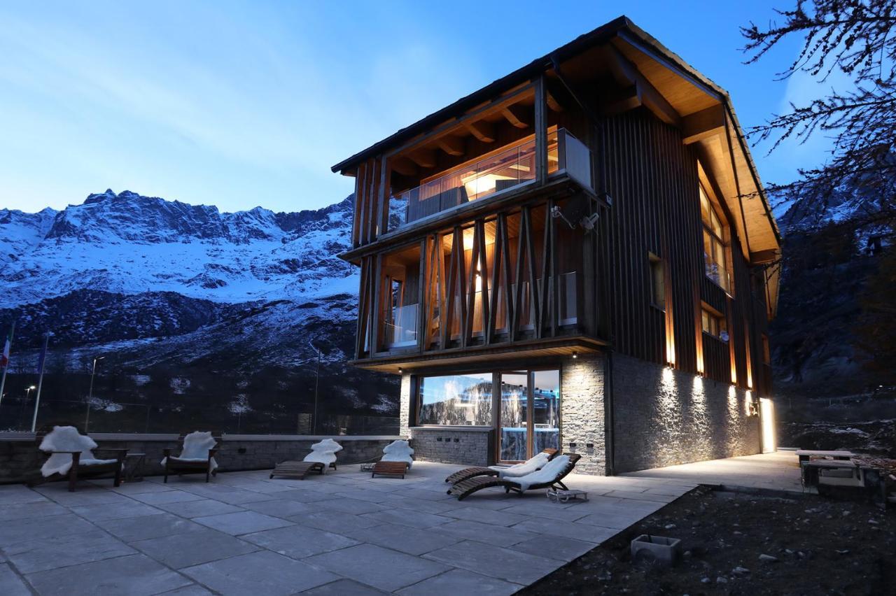 Chalet Blanc Breuil-Cervinia Esterno foto